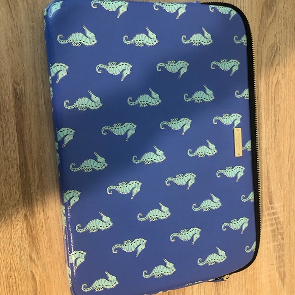 Brand new Kate Spade 13 1/2 inches wide by 9 3/4 inches iPad holder. Gorgeous - Picture 9 of 12